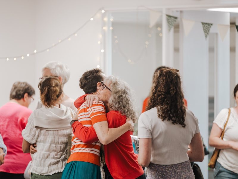 Women Hugging Womens Event 2024